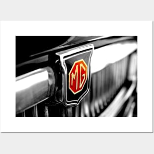 MG Classic British Sports Motor Car Posters and Art